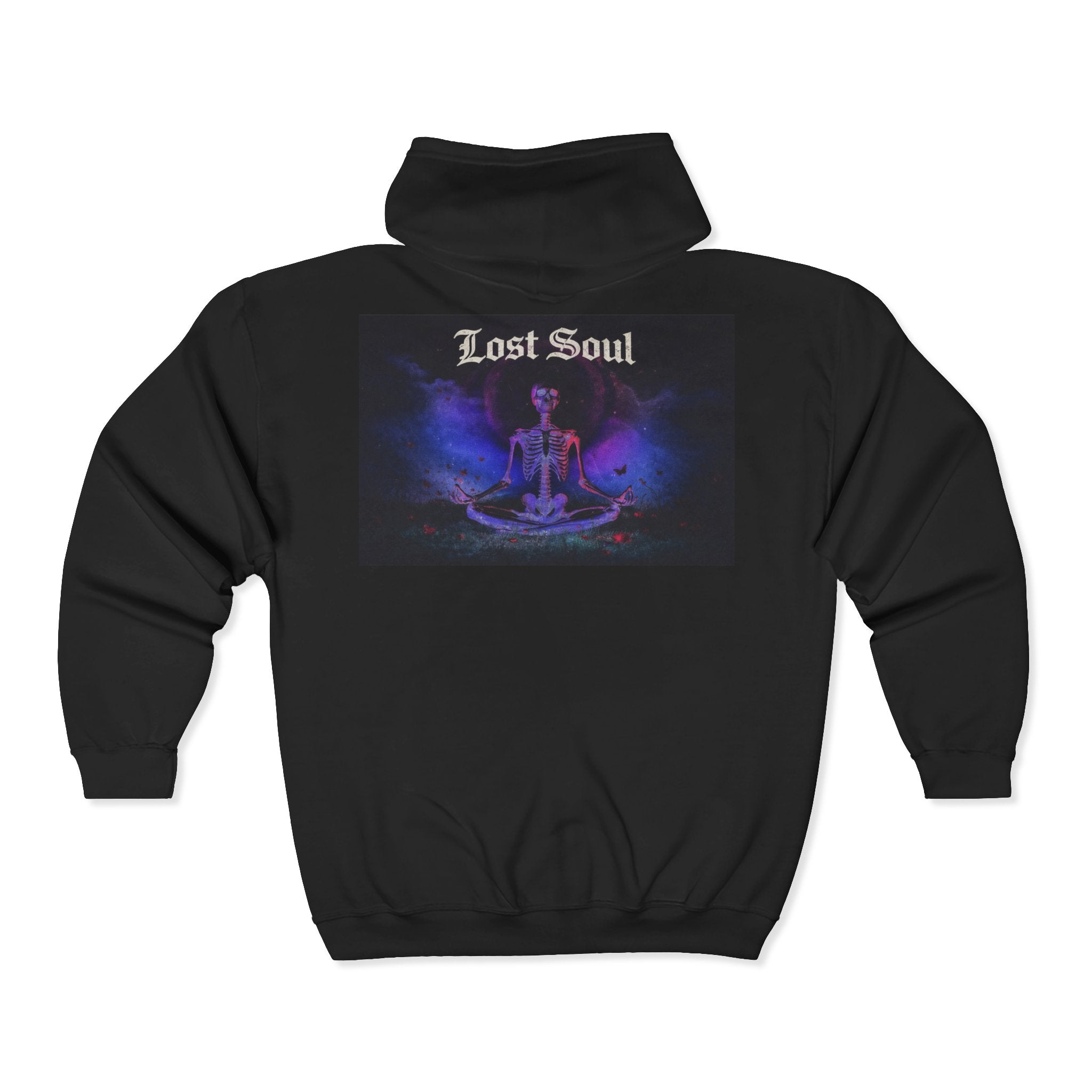 Lost Soul-Full Zip Hooded Sweatshirt