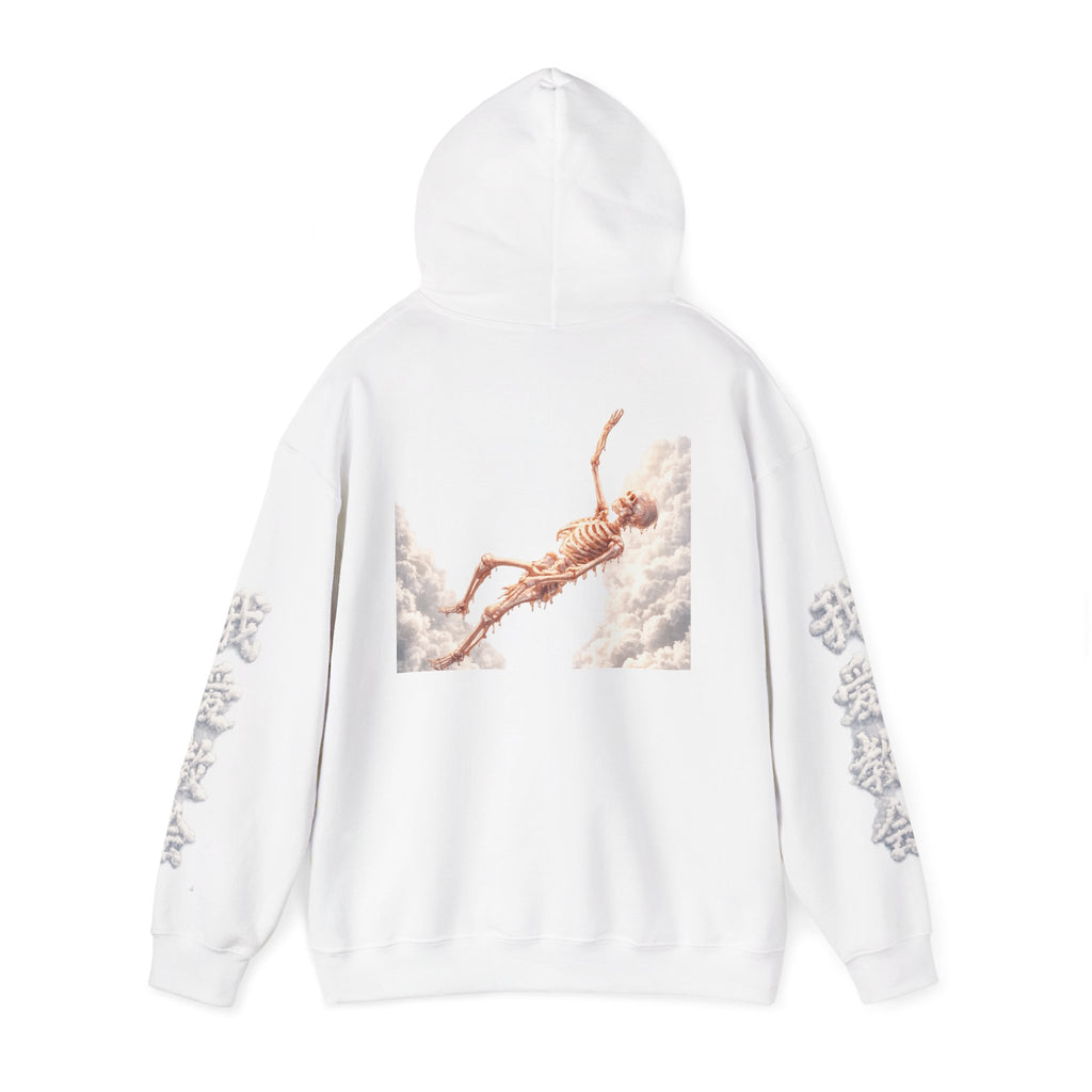 Skeleton Angel Hoodie — I  Catholic Graphic Pullover