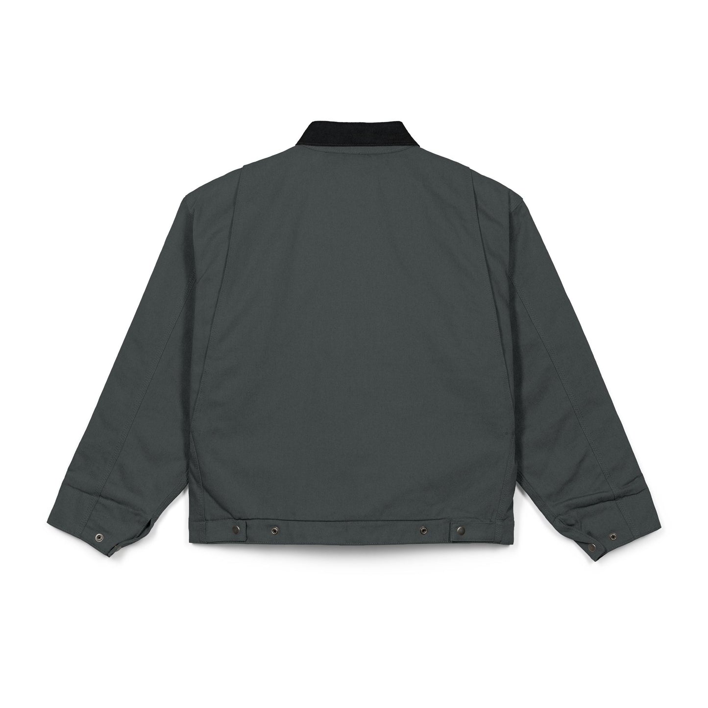 Embroidered  Crash And Burn Duck Cloth Work Jacket
