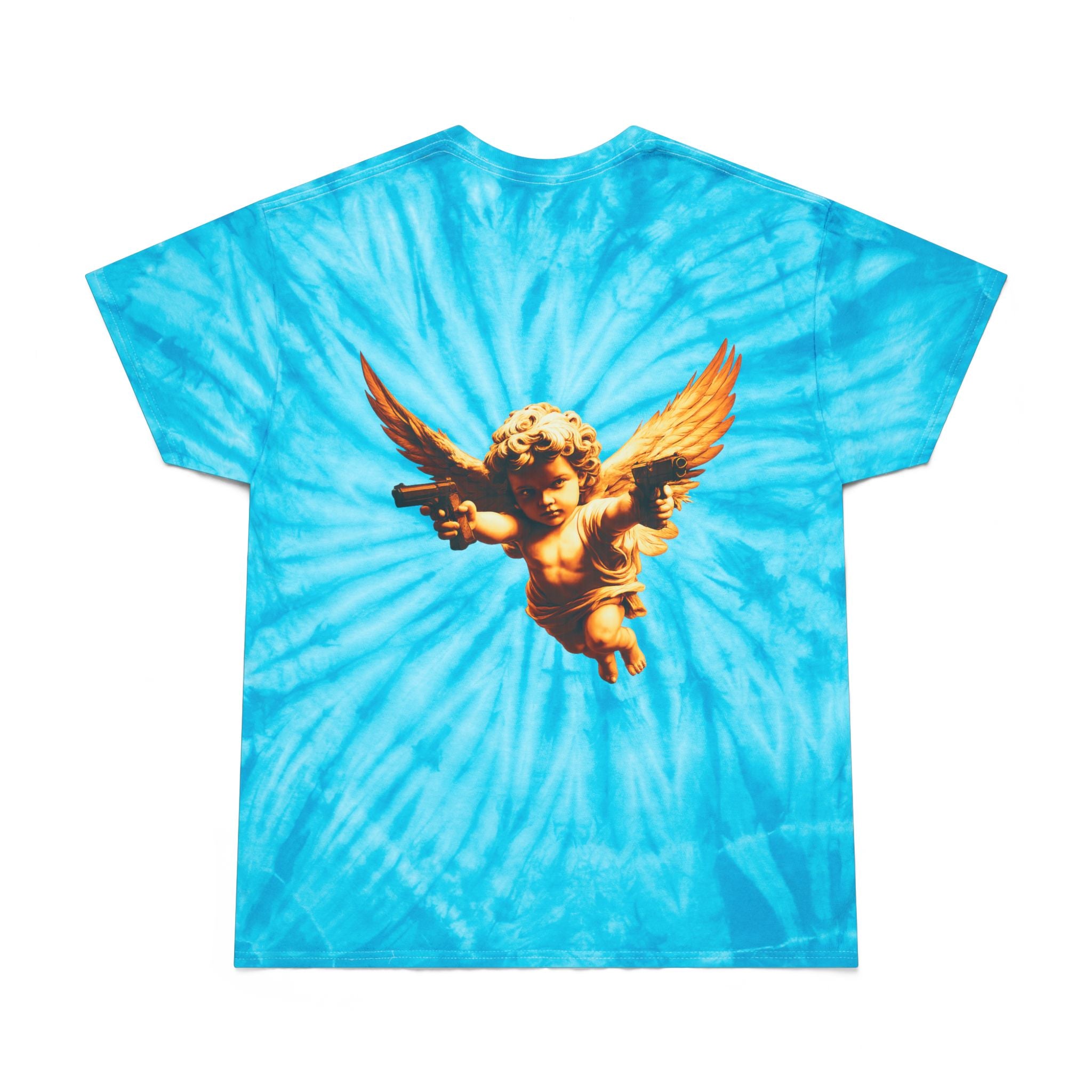 Stay Blessed Angel Tie-Dye Tee