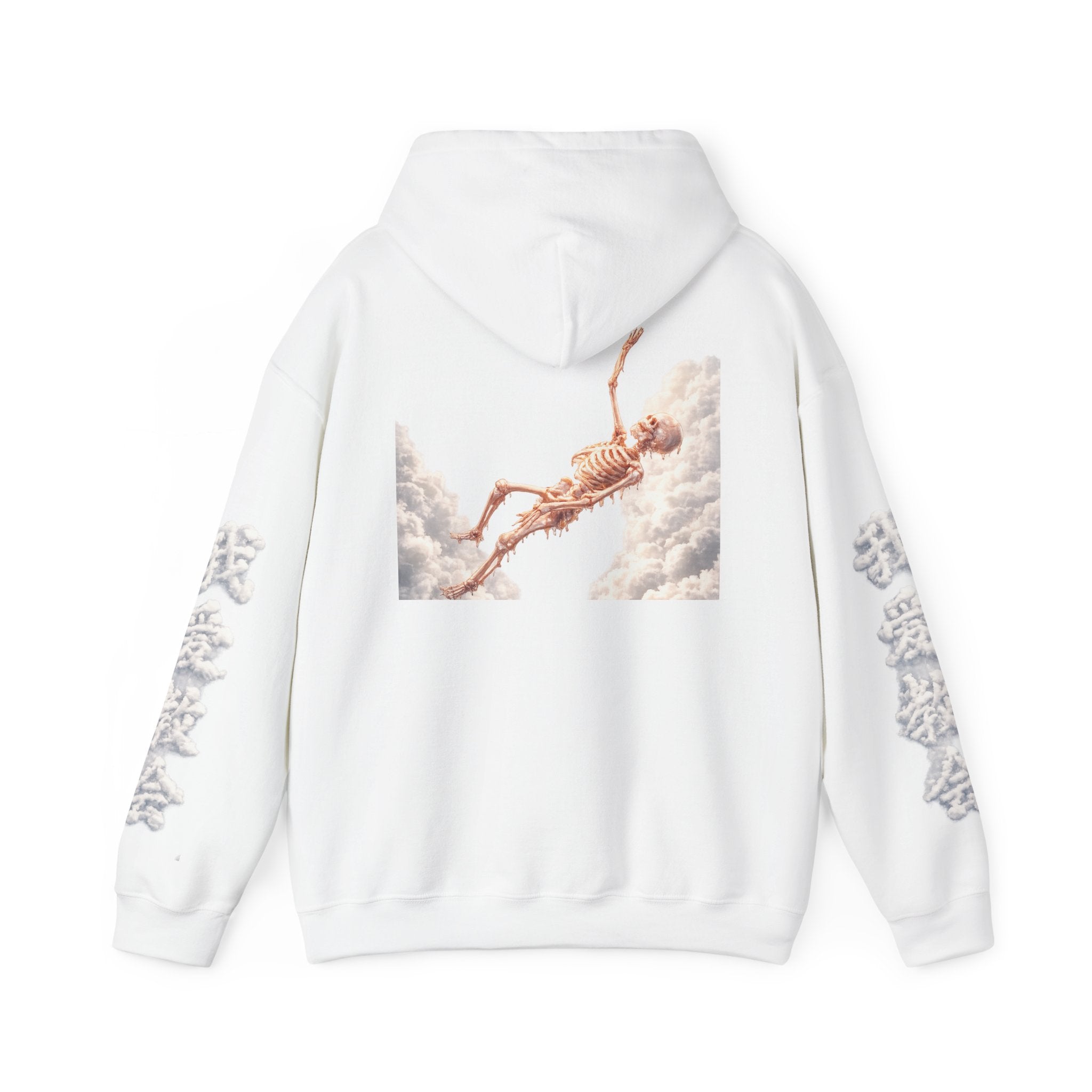 Skeleton Angel Hoodie — I  Catholic Graphic Pullover